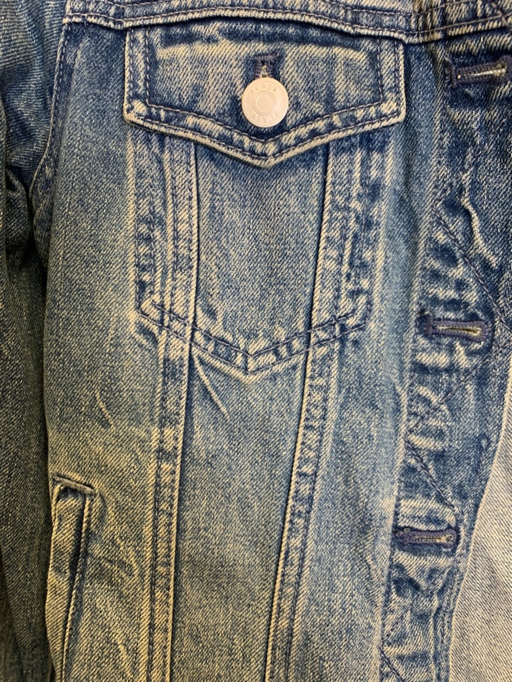 J. Crew Light Blue Denim Jean Jacket - Picture 3 of 4
